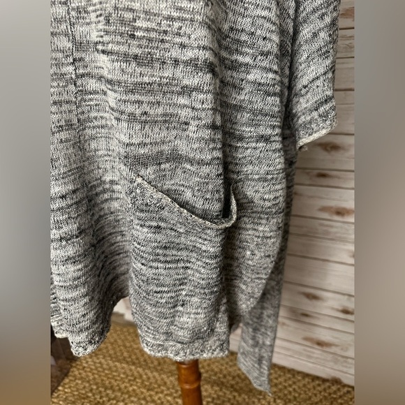 Free People linen-blend oversized sweater tunic - Picture 3 of 6